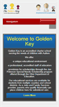 Mobile Screenshot of goldenkeychildcare.com